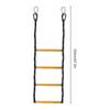 4-step Boat Rope Ladder Folding Assist Marine Rope Boarding Ladder Swim Ladder For Inflatable Boat Kayak Motorboat Canoeing