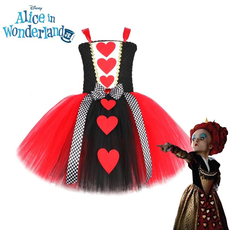 Lolitafairy Princess Dress For Girls Alice In Wonderland Queen Of Hearts Roleplay Costume