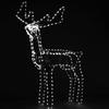 Juledekorasjon - SPRINGOS - Animatert reinsdyr - 288 LED - 115 cm - Kald hvit