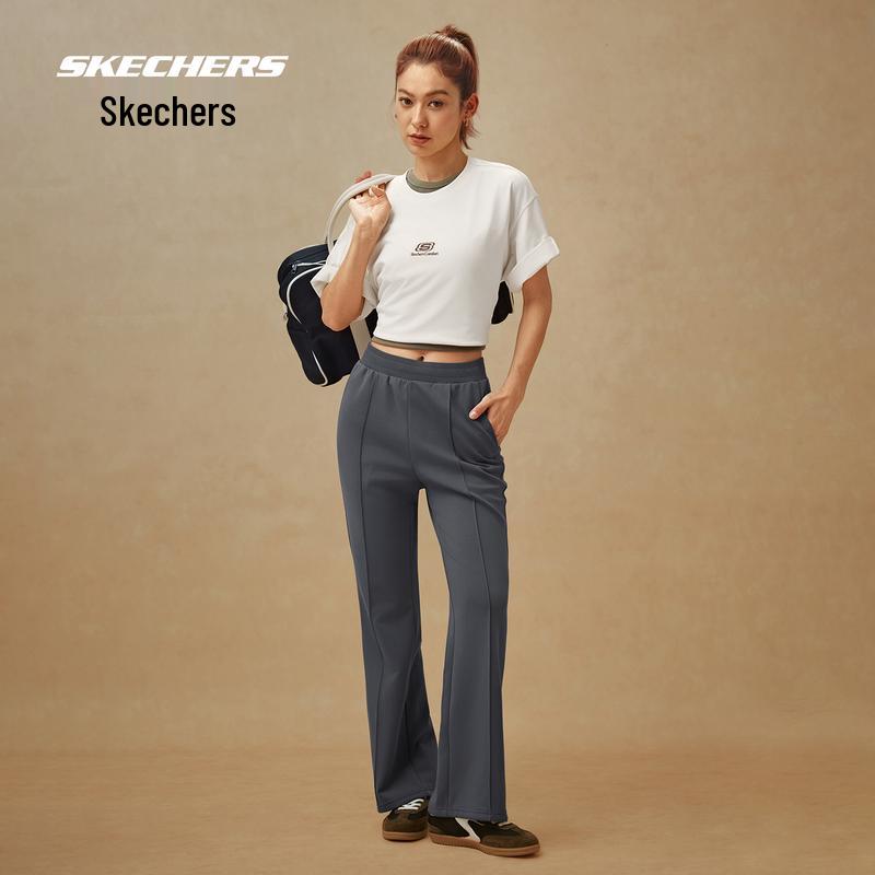 Skechers Women's Lightweight Flared Casual Pants L226W023