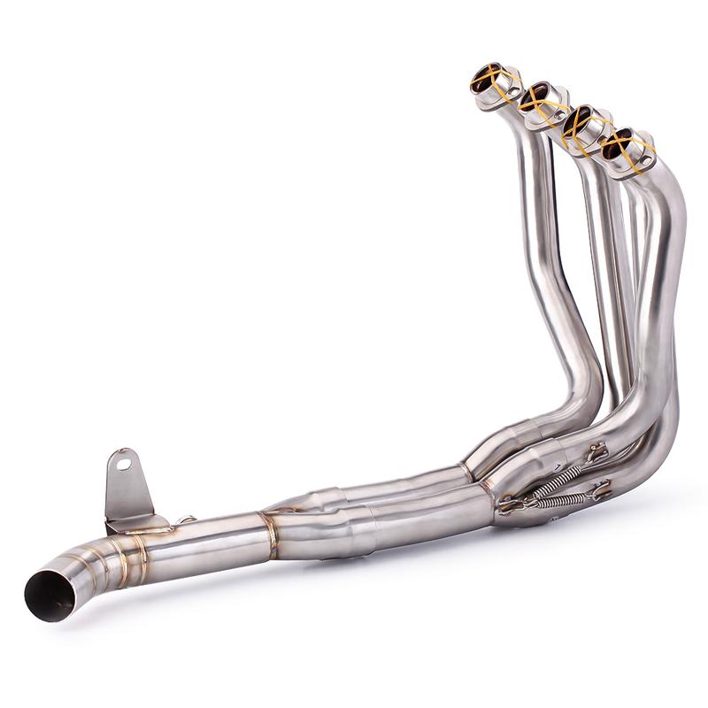 Motorcycle Exhaust Full System Muffler Front Header Pipe Tube Slip-On For Kawasaki Z900 Z 900 2017 2018 2019 2020 2021