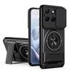 Lyxigt Pansar PC+TPU Magnetisk Ringfäste Fodral för MOTO Edge 70 Ultra Fusion+ G77 G67 G17 G86/56/85/75/55/35/05 Skjutbart Linsskydd