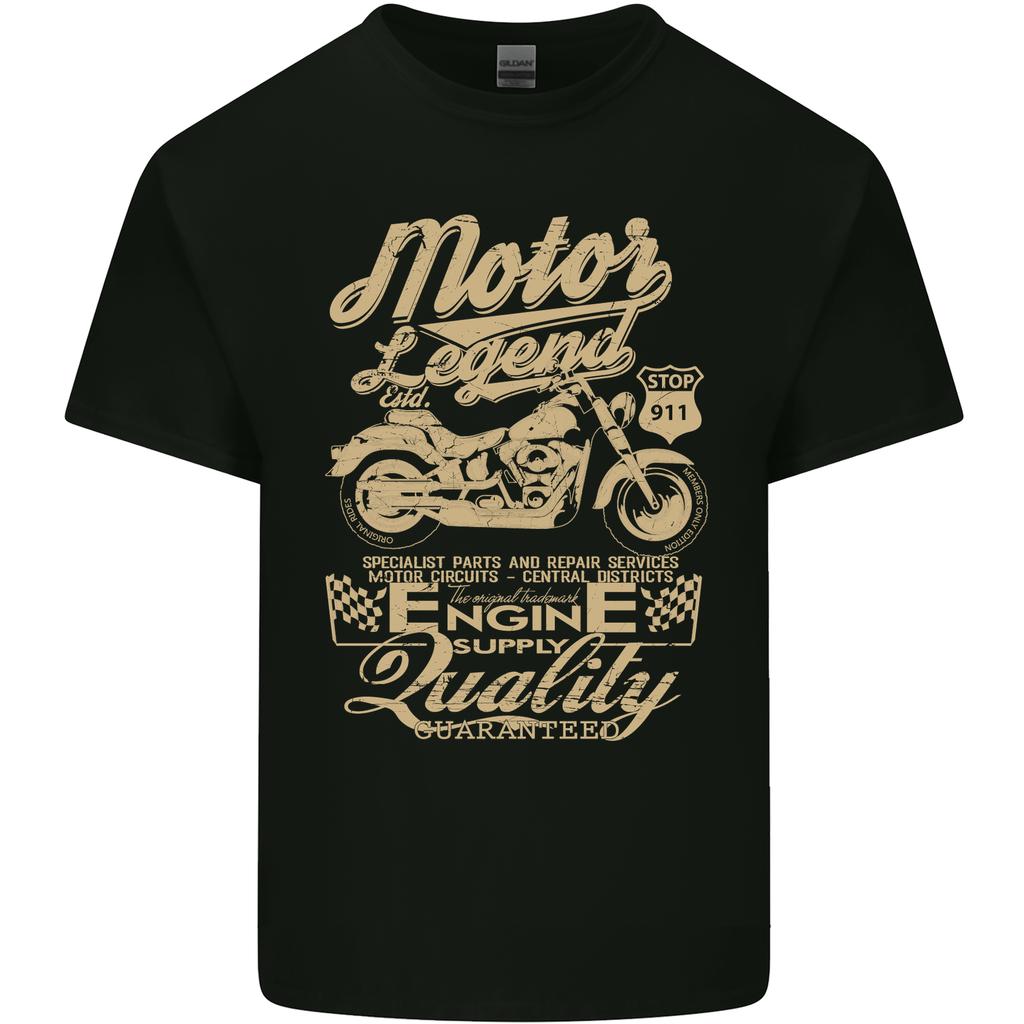 Motor Legend Biker Motorbike Motorcycle Unisexs Light Cotton TShirt
