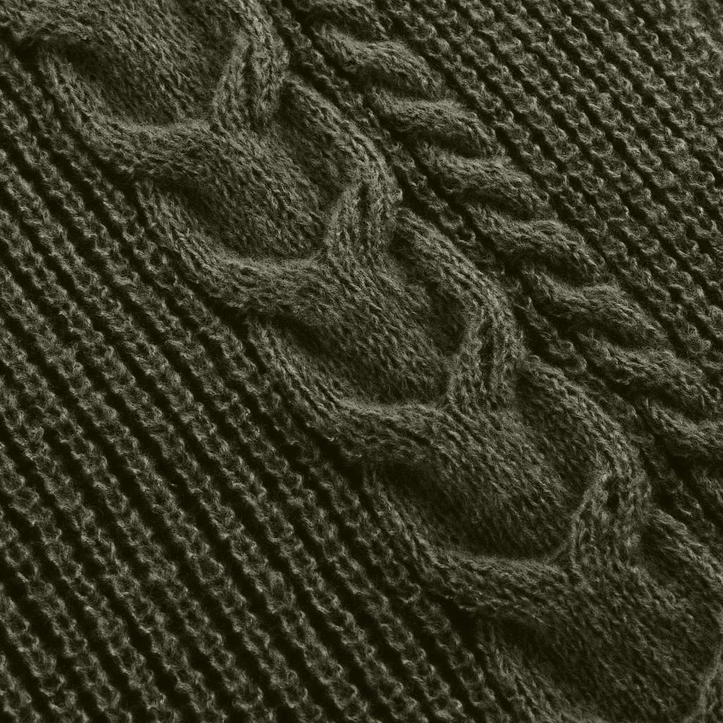 Women's Color Pocket Mid Length Knit Cardigan Jacket Sweater