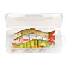3pcs/Box 4-Segments Swimbait Sinking Wobblers Set of Lures 12cm 16g Lifelike Crankbaits Fishing Lure Artificial Bait Kit