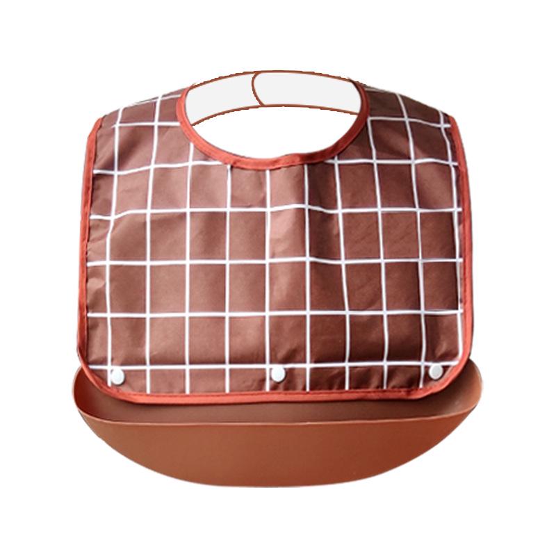 Wasserdichte Silikon-Esslatz für Senioren und Erwachsene - Große Größe