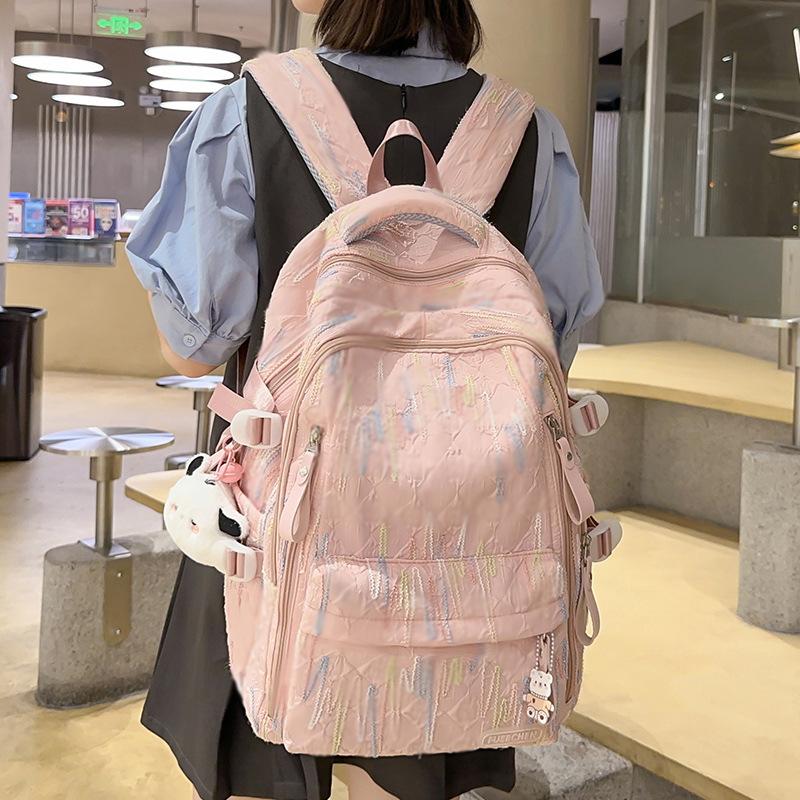 Schoolbags Children Elementary School Girls Junior High School Students Two piece Backpacks High School College Students Backpack Summer