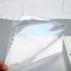 Loose-Leaf VAT Storage Clip Invoice Folder Fresh Transparent Material Book Bill Book Express Ticket Folder