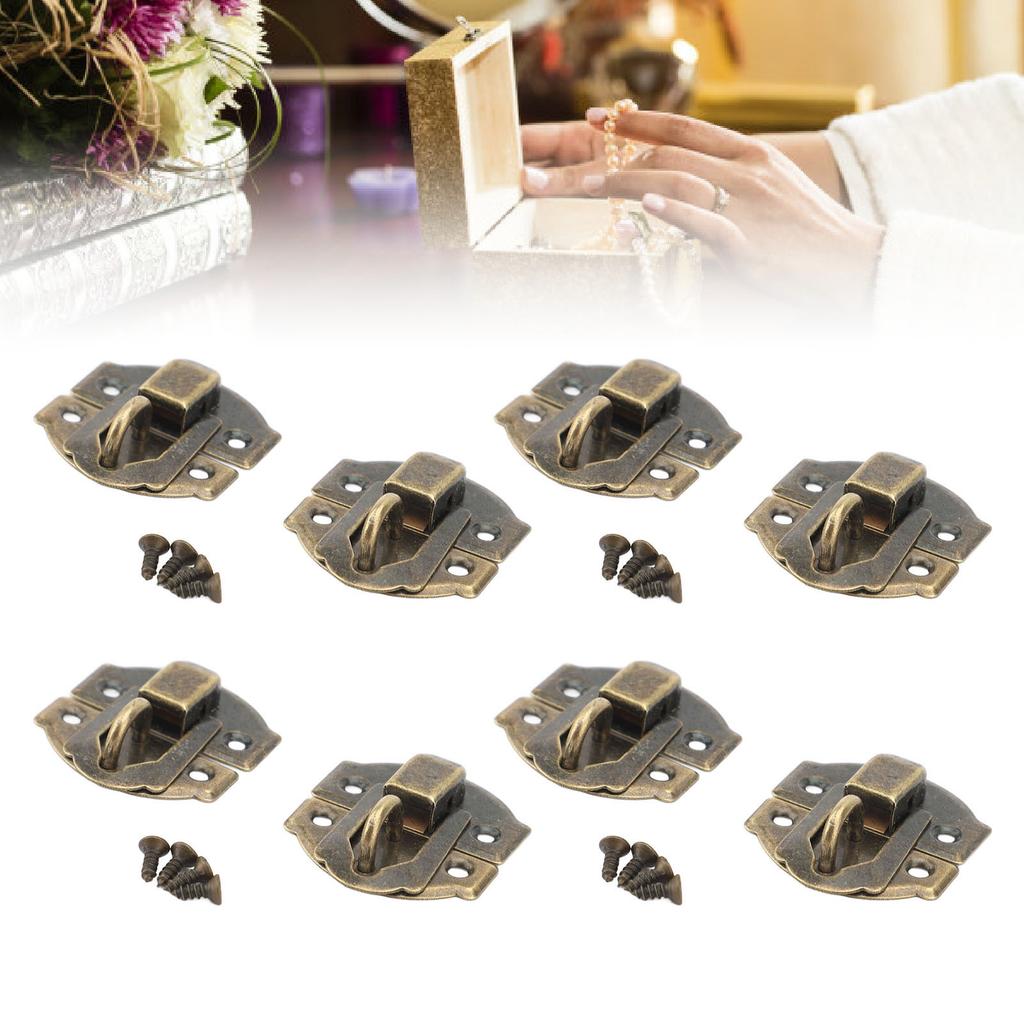 Jewelry Box Hasp   Iron and Zinc Alloy Lightweight Retro   Decorative Hasp
