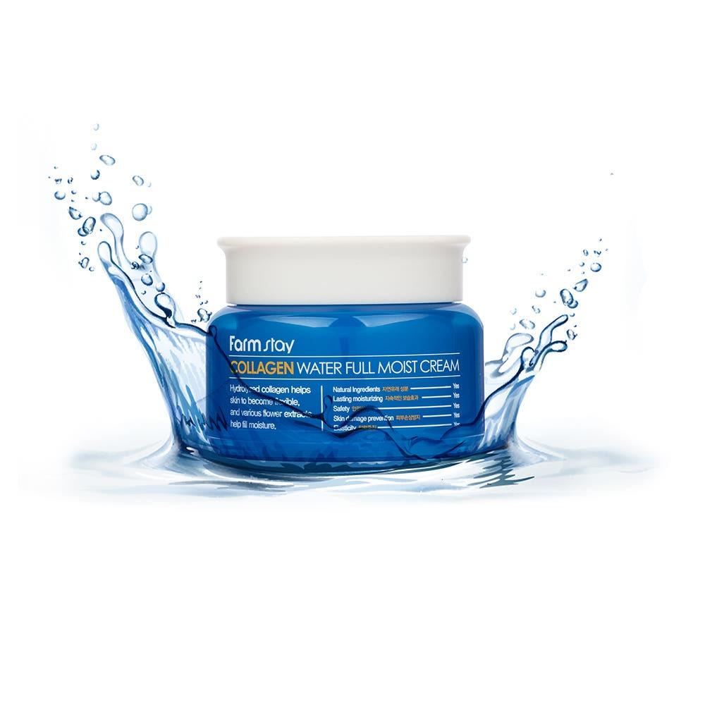 Farmstay Collagen Water Full Moist Cream (100ml) - Hydrating & Smoothing