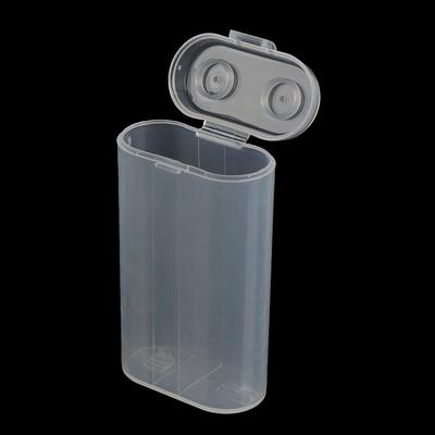 Waterproof 18650 Battery Plastic Storage Box Rechargeable Battery Power Bank Plastic Cases Durable 18650 Battery Holder Case
