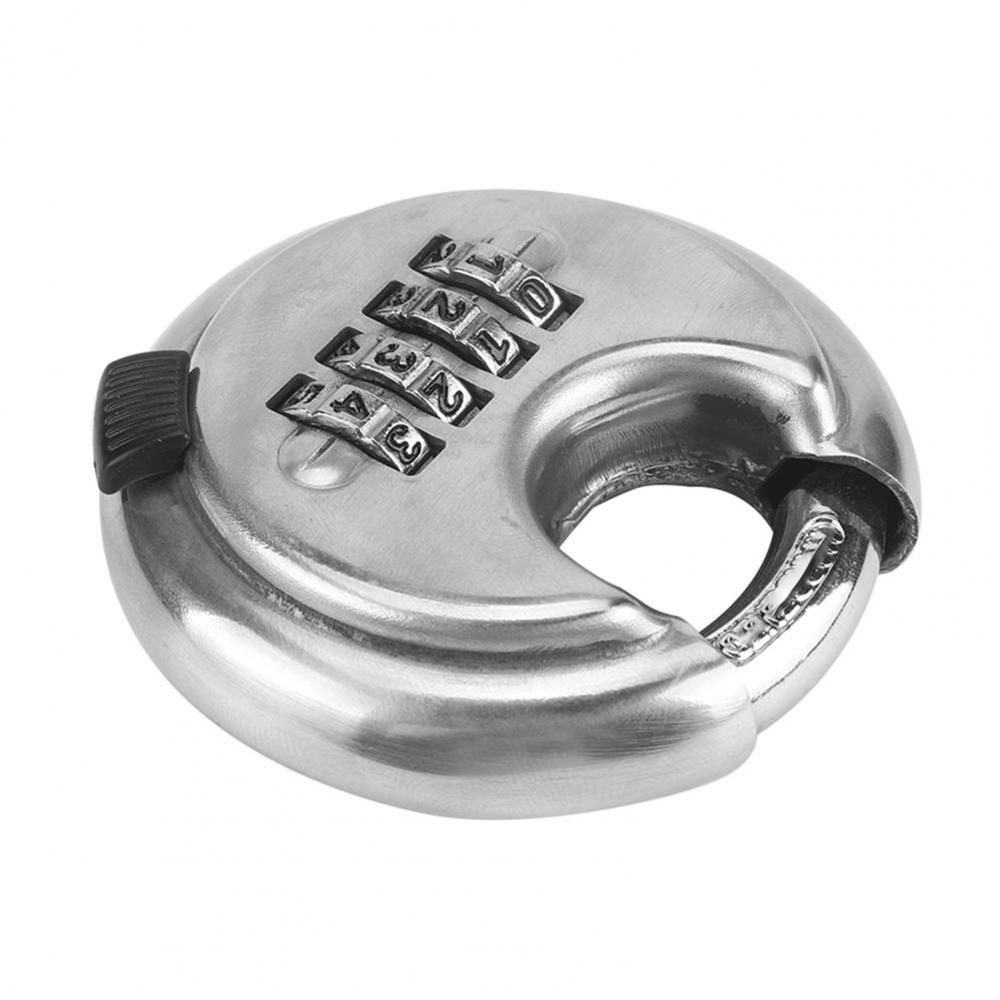70mm 4-Digit Combo Disc Lock Stainless