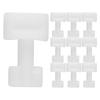 35Pcs Plastic Mold Buckle for Concrete Flower Pot Making Planter Casting DIY Decorative Railing Pillar Roman Column Mold Buckle
