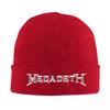 Megadeths Leuchtet im Dunkeln Gestrickte Mütze Beanie Herbst Winter Mützen Warm Acryl Modekappe Unisex Damen