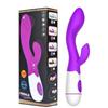 Rechargeable Silicone Dual Vibration G-Spot Vibrator for Women - Masturbation Massager