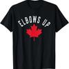 Elbows Up Canada True North Strong and Free Proud Canadian T Shirt
