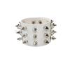 European American Punk Style Spike Rivet Gothic Leather Bracelet