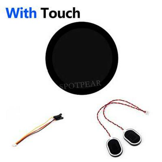 

Плата разработчика ESP32-S3 с круглым ЖК-дисплеем 1,85 дюйма и голосовым помощником DeepSeek AI