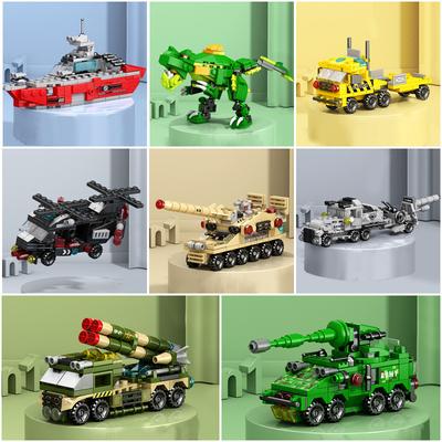 Small Toys Children'S Assembly Building Block Kindergarten Compatible Boys Lele Brothers Micro Particle Small Box