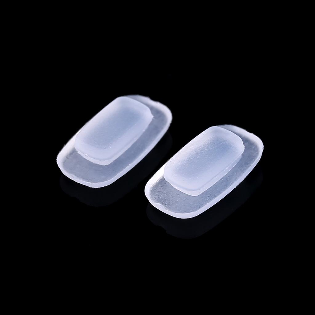 5 Pares Almofadas de Nariz para Óculos com Air Bag Almofadas de Nariz para Óculos com Câmara de Ar Antiderrapantes