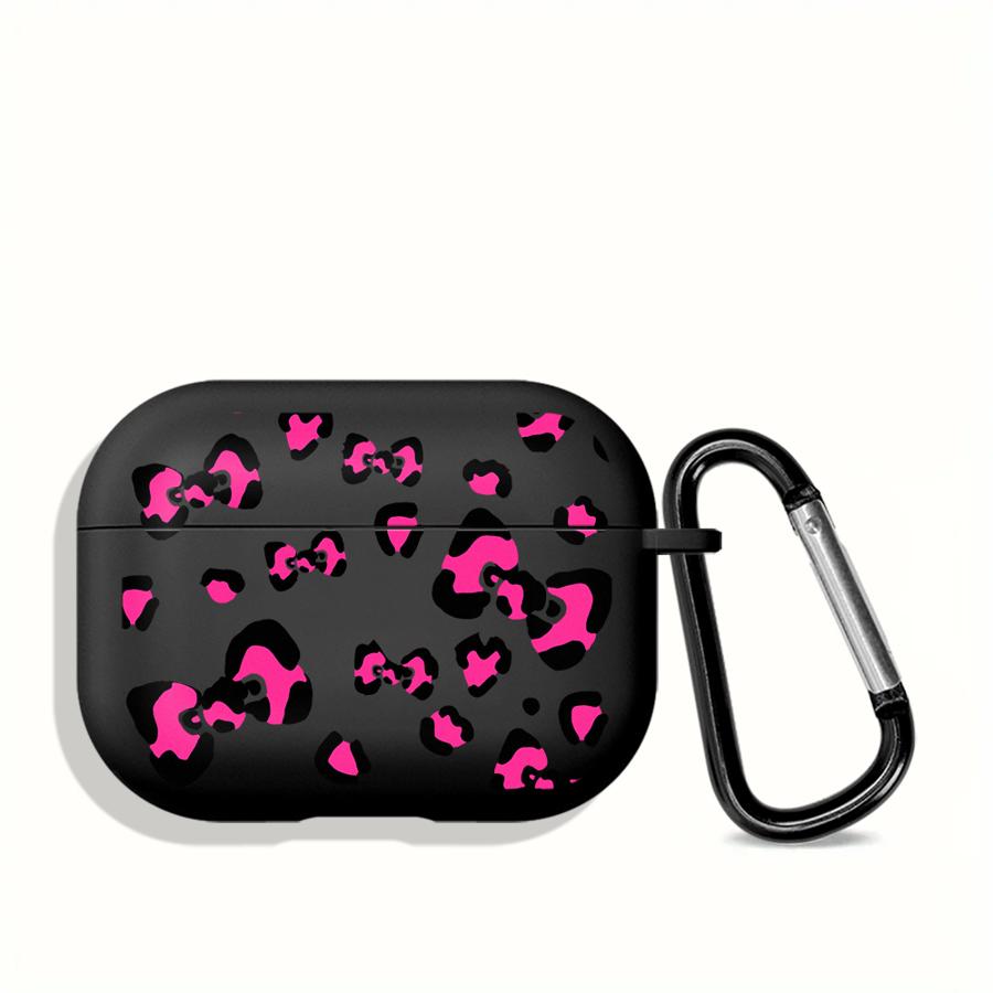 Rosa Leopardendruck Liebeshülle Für Airpods Pro 2 Pro2 Pro3 4 1 3 Kopfhörerhüllen Abdeckung