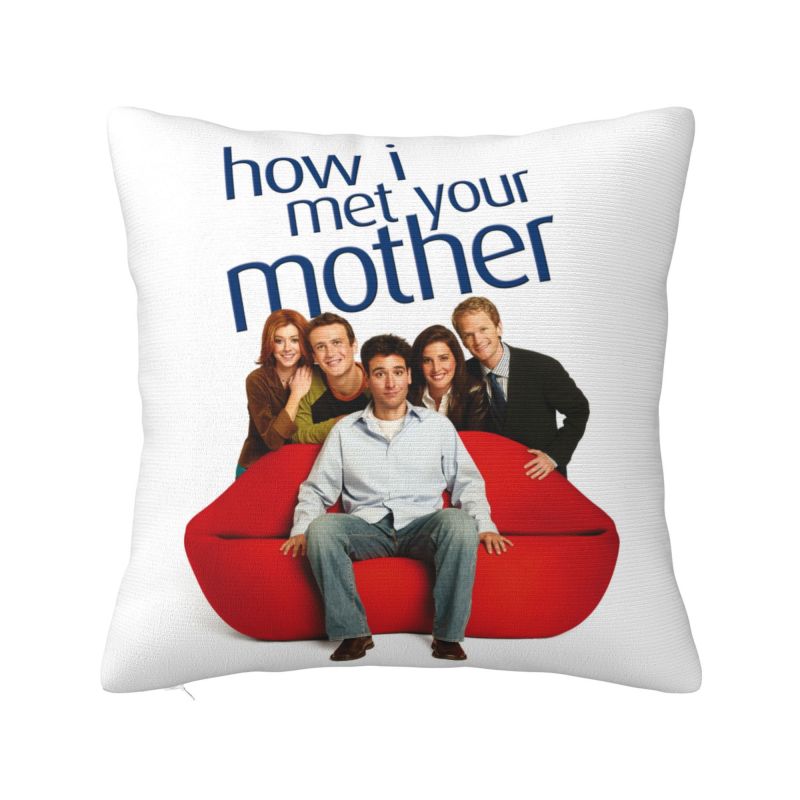 Custom Modern How I Met Your Mother Cushion Cover Soft TV Show Throw Pillow Case Bedroom Decoration