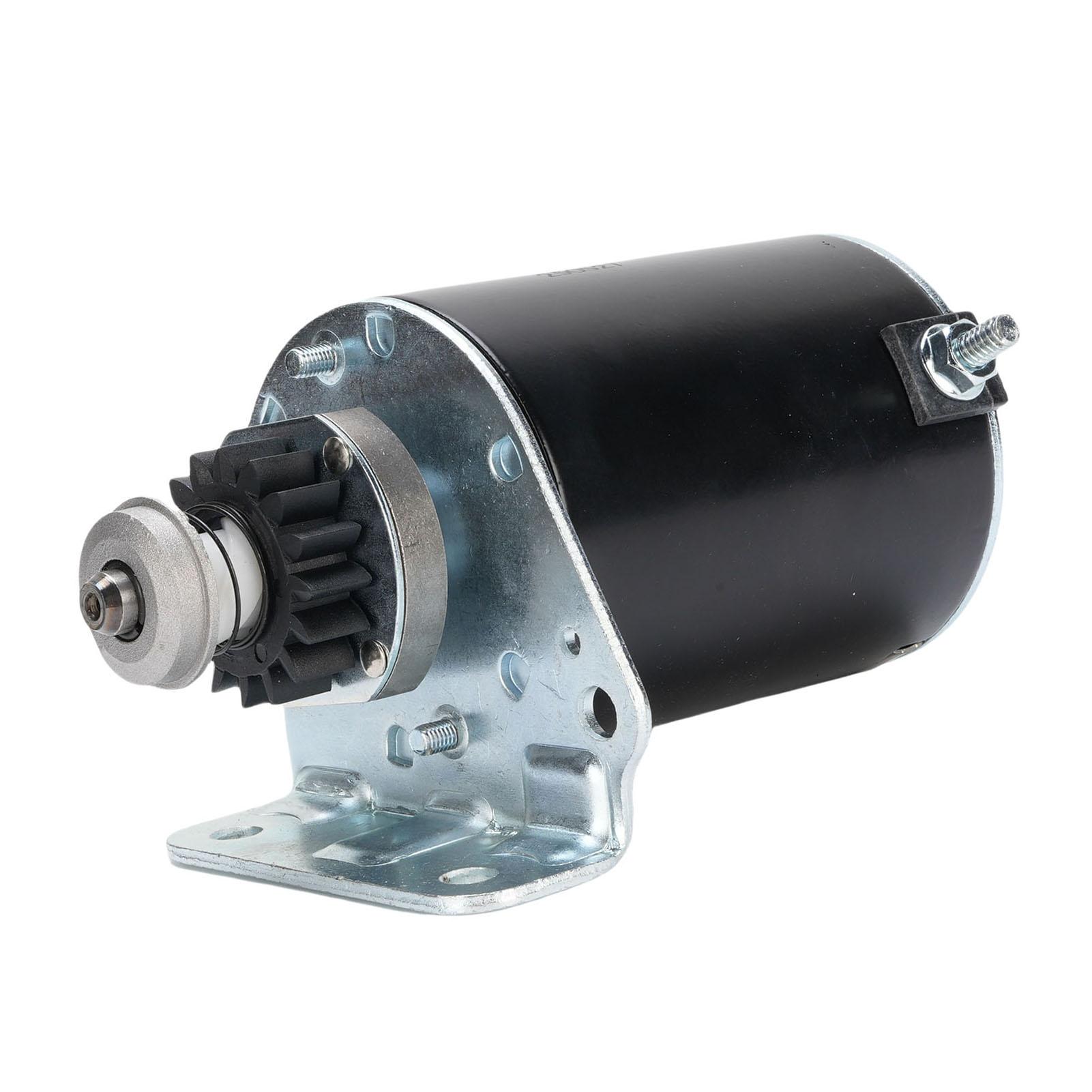 Starter replacement for 390838 497401 499521 499529 1972 to 2006 7 to 22 lawnmower steel 16 teeth starter motor