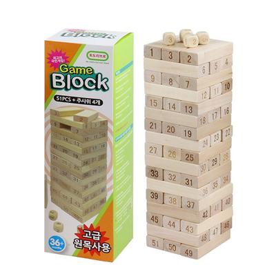 Todoribro Wooden Game Block Box Type Korean Popular Toys