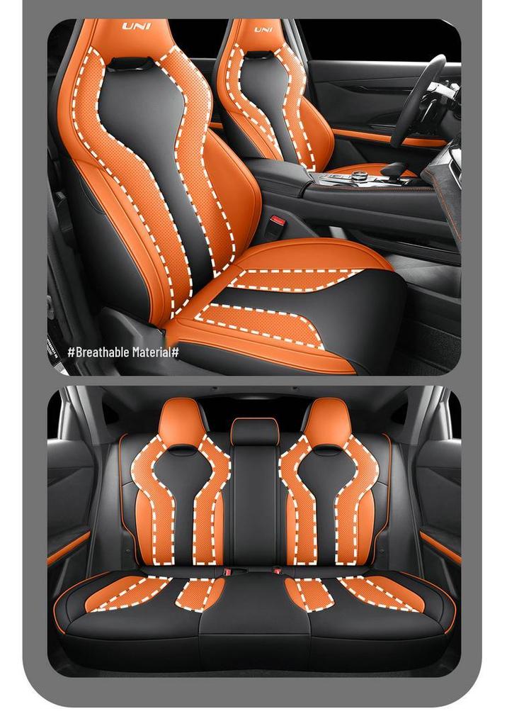Changan UNIV Custom Breathable Car Seat Cover - All-Season Full Coverage Cushion