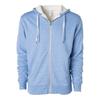 Independent Unisex Adult Sherpa Lined Zipped Hooded Jacket
