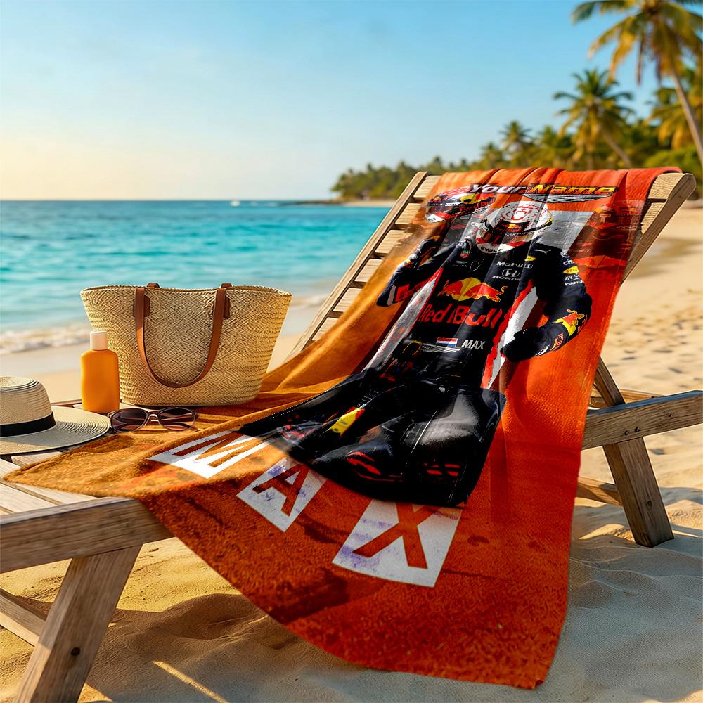 Oracle Bull Personalisiere deinen Namen Strandtuch Super Weich & Saugfähig Ideal für Reisen Outdoor Schwimmbad Yoga Surfen Camping Wandern Fitnessstudio Geschenk Urlaub