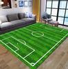 Football Field Carpet Is Soft Non Slip and Washable for Modern Abstract Carpet Decoration In Living Rooms Bedrooms Entrances