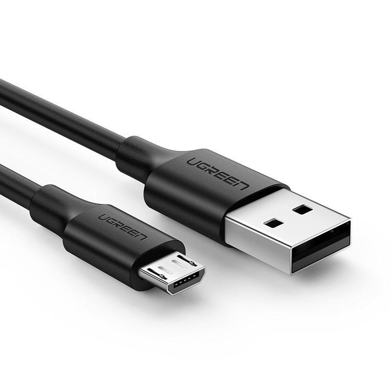 Ugreen Premium 1.5m Micro USB to USB-A Fast Charging Cable - Black