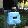 Upgraded Electric Weeding Sprinkler Battery Rechargeable Retractable Wand Shoulder Strap Leakproof Sprinkler for Garden