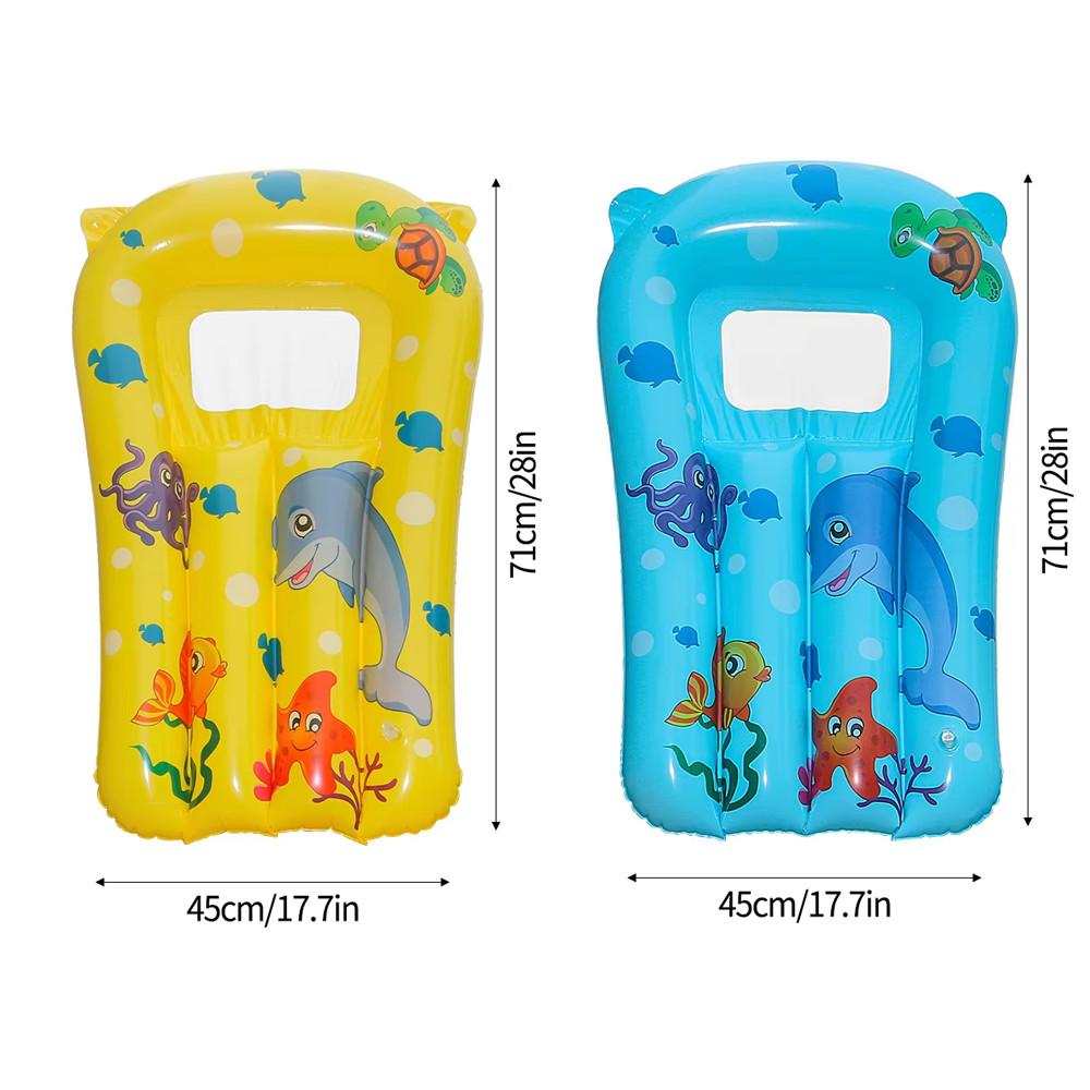 Inflatable Surfboard for Kids Thick PVC Beach Toy Summer Water Play