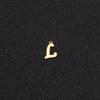 Custom Stainless Steel A-Z Letter Charms - Fade-Resistant DIY Pendants