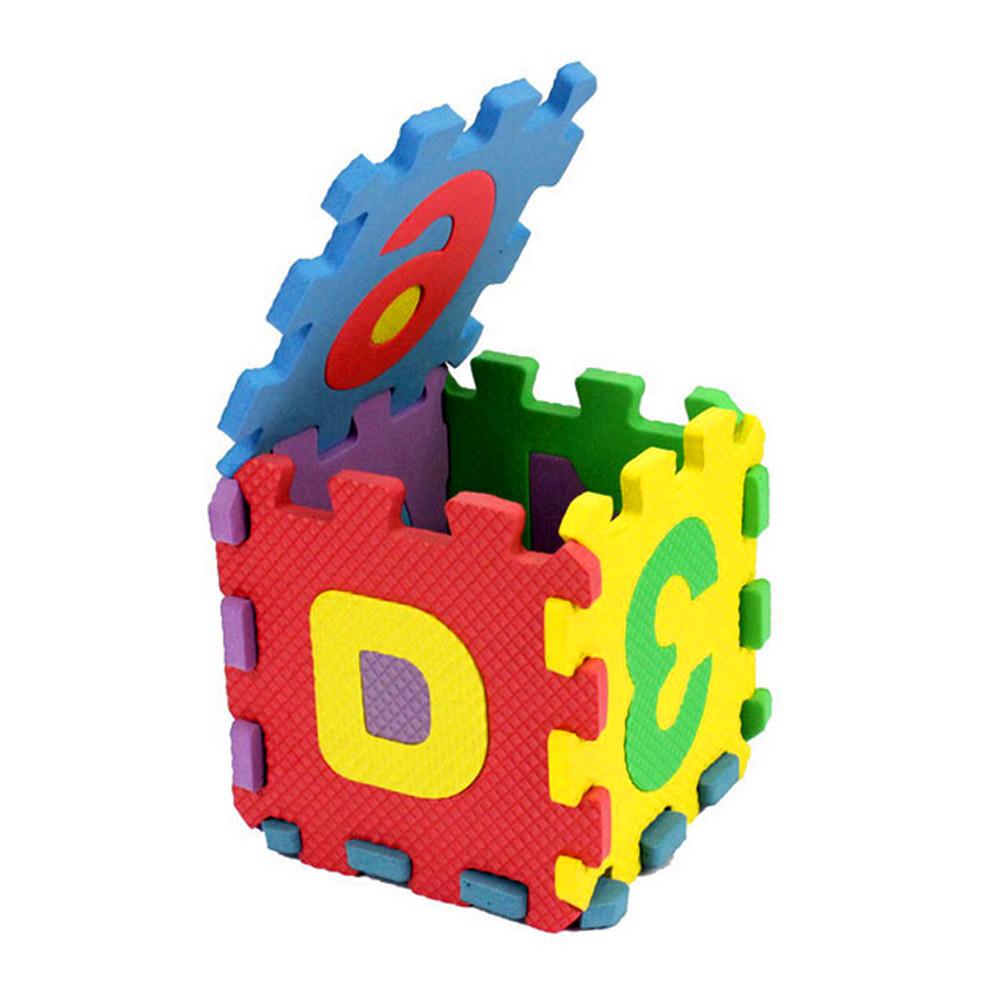 (Projector)36Pcs Baby Child Number Alphabet Puzzle Foam Maths Educational Toy Gift
