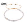 Daily Wear Bracelet Women Adjustable Length Natural Stone Beads Stackable