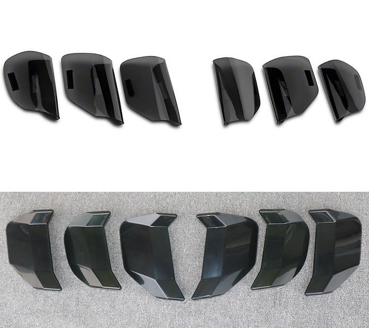 15-23 Ford Mustang Smoked Honeycomb Taillight Cover Sticker