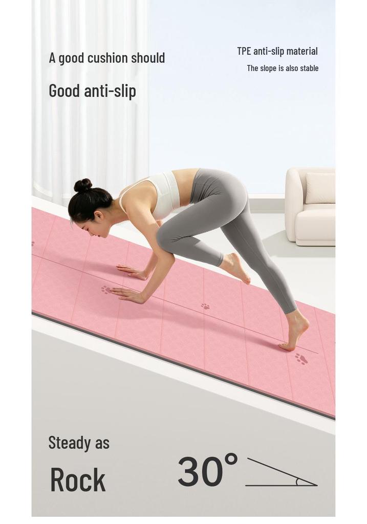 10% Off Foldable Non-Slip Yoga Mat - New Silent, Large-Size, Portable Nap Mat for Home Workouts