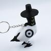 Kpop Demon Hunters Three Eyed Bird Magpie Keychain Pendant 3D Printed Anime Game Toy Doll Collection Animal Toy Bag Charm