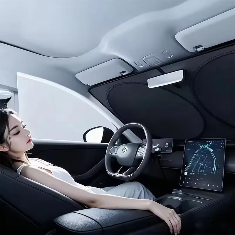 BGT1 Car Sunshade Windshield Ultraviolet-proof Sun Visor For Dacia Logan Sandero Duster Lodgy Spring Jogger Dokker Stepway Bigster