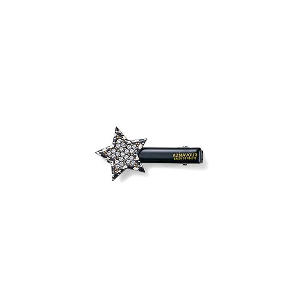 Aznavour Houndstooth Star Clip