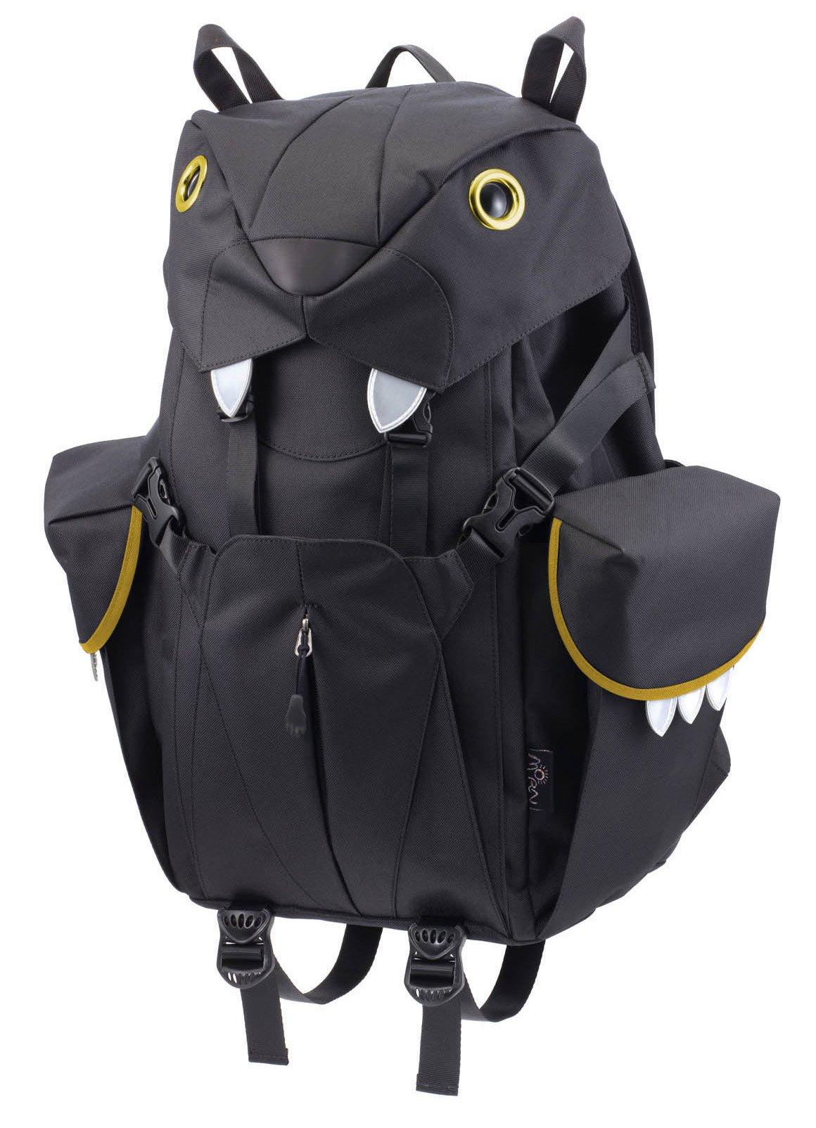 

MORN CREATIONS Big Cat Backpack, Large, Black