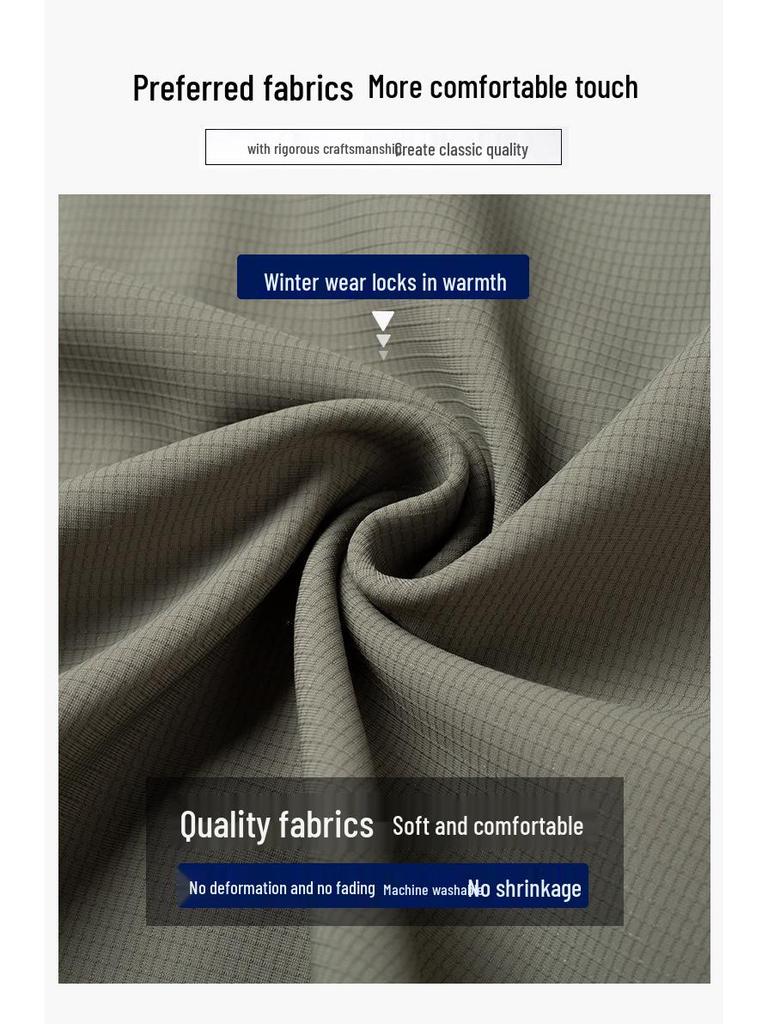 Men's Thickened Cardigan for Autumn and Winter - Warm Sweater for Middle-aged and Elderly Dads and Grandpas