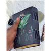 Luna Moth Leather Grimoire Journal: Witchcraft Spell Book