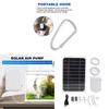 Solar Powered Aerator Pump With Rechargeable Battery For Fish Tanks And Outdoor Fishing