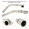 Motorcycle Modification Exhaust Middle Link Pipe Fit for YZF R15 MT?15 2008?2017
