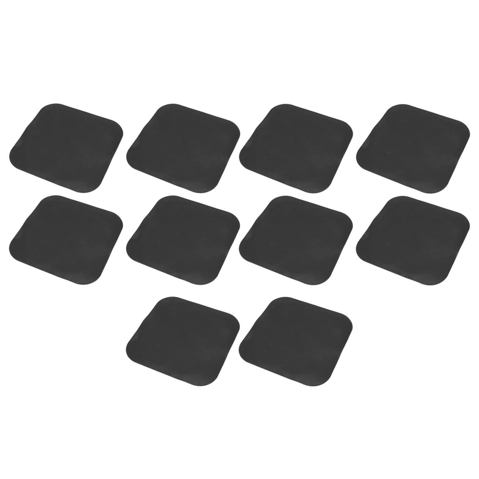 

10 шт. Футбольные маркеры PP 23 см Квадратные Плоские Футбольные Напольные Точки для Тренировки Скорости на Открытом Воздухе Черные