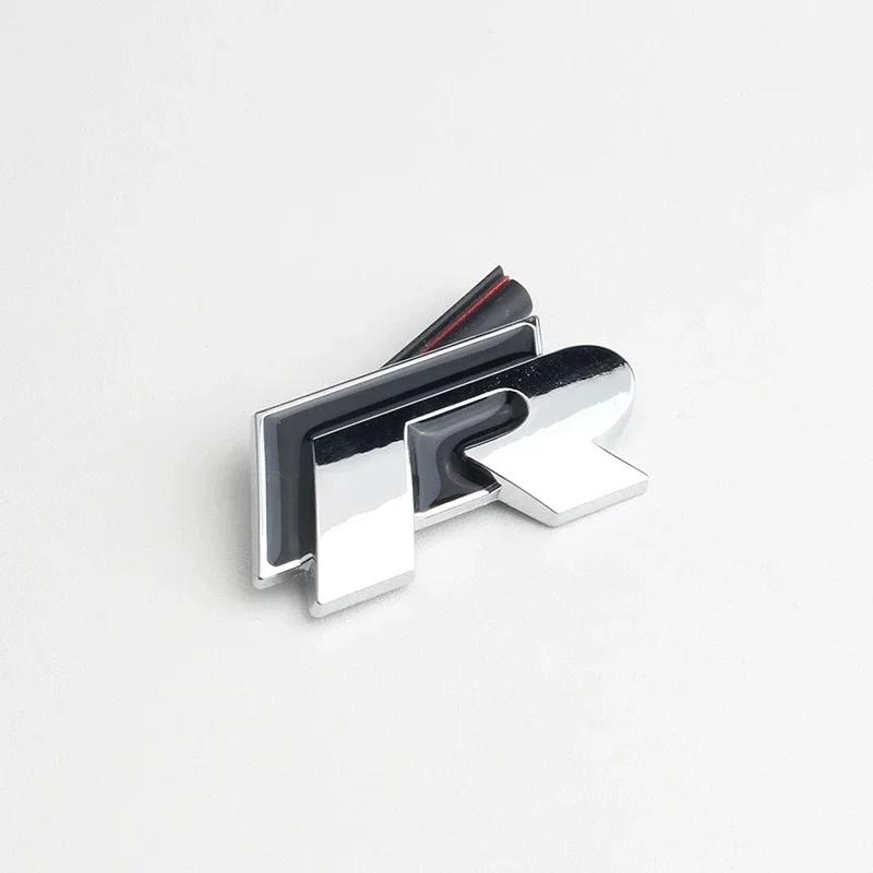 

2026 Hot For VOLKSWAGEN VW for Volkswagen VW 3D Metal Car Front Grille Badge R Line RLINE Polo Golf 3 4 GTI Jetta GTD Passat Tig